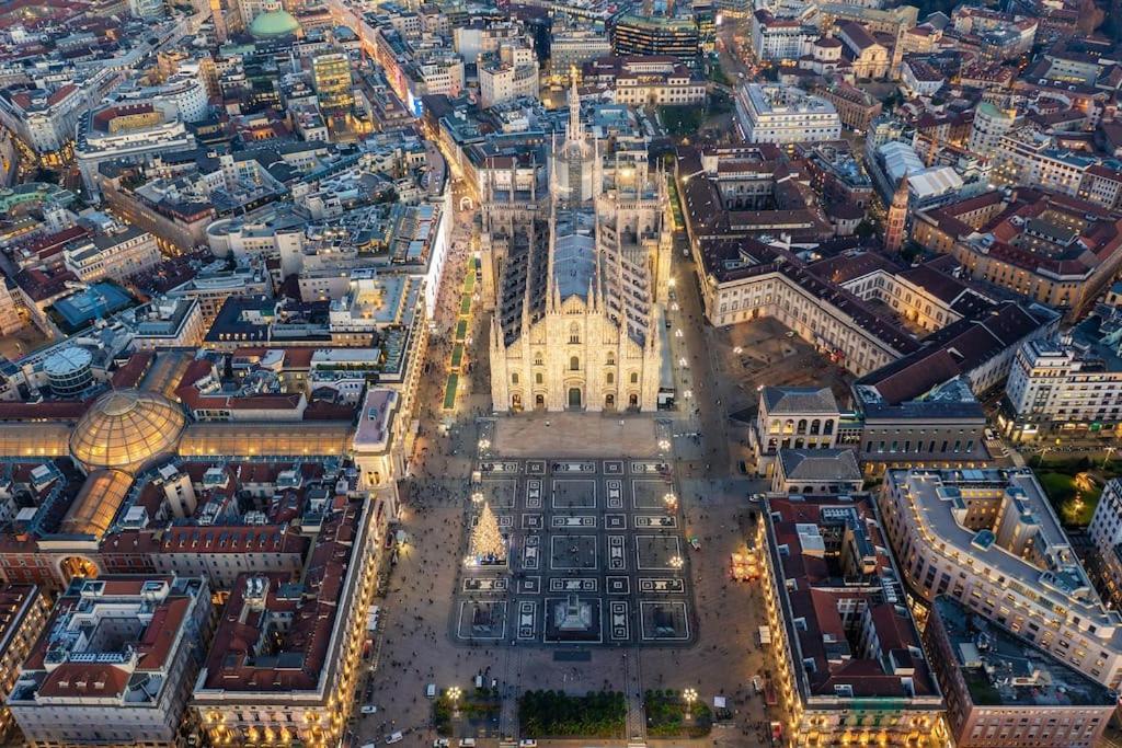 Duomo-Fiera Mi Master Suite Design Wifi+Netflix Milánó Kültér fotó